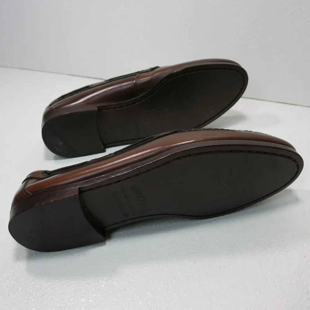 Hartland Leather Dress Strap Tassel Loafers Men's Footwear Men's Shoes Sz 9 M